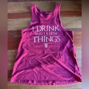 Game of Thrones Tyrion Lannister Tank Top